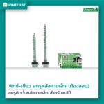 สกรูสำหรับท้องลอนแปไม้ 10x20