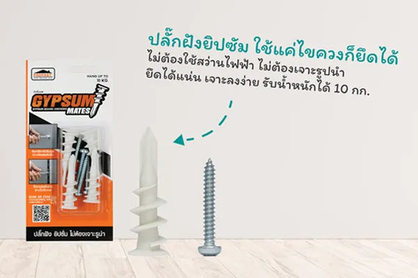 พุกยิปซั่มปลายสว่าน โปรฟาสท์