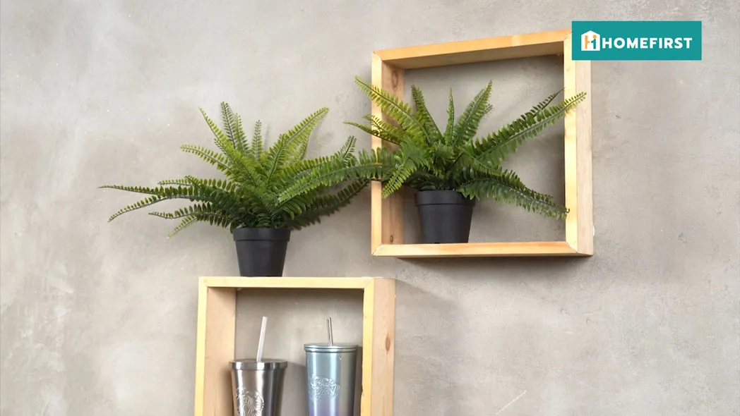กล่องไม้ติดผนัง DIY