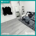 ไม้พื้น SPC รุ่นทนชื้น กันปลวก สี Grey Oak - Image 4