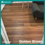 ไม้พื้น SPC รุ่นทนชื้น กันปลวก สี Golden Brown - Image 3